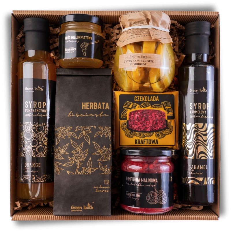 Zestaw kosz prezentowy upominek herbata syropy miod konfitura cytryny box (1).jpg