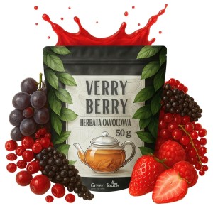 Very Berry 50 g - herbata owocowa z winogronem, porzeczką i czarnym bzem