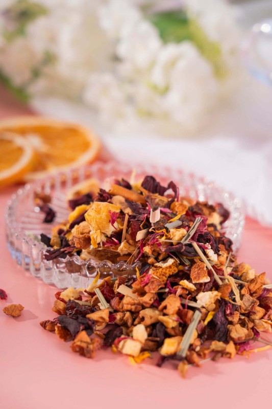 Herbata owocowa morelowy ogród 100 g morela jabłko pomarańcza hibiskus (1).jpg