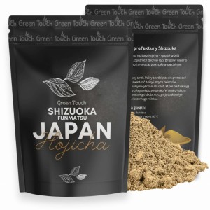 Hojicha Shizuoka Japan 100 g - sproszkowana japońska zielona herbata do latte