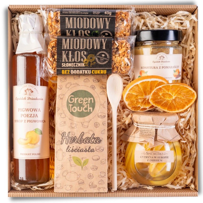 Kosz box prezentowy prezent upominek herbata batony konfitura syrop zdrowy (5).jpg