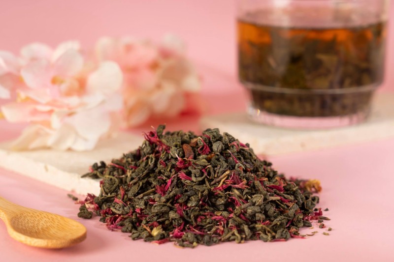 Herbata zielona Ice Tea Basil Breeze 50 g herbata mrożona gruszka z bazylią