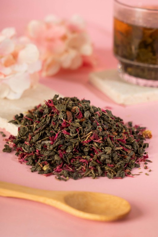 Herbata zielona Ice Tea Basil Breeze 50 g herbata mrożona gruszka z bazylią