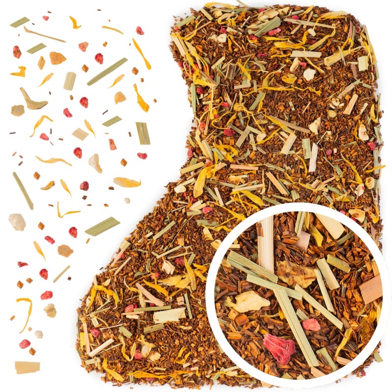 Ice Tea Lemon Fresh 50 g herbata rooibos ice tea do herbaty mrożonej cytryna malina
