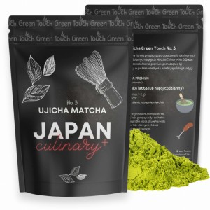 Herbata matcha japońska 100 g codzienna culinary+ No. 3 Green Touch uji kyoto