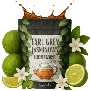 Earl grey jaśminowy 50 g- herbata czarna ceylon bergamotka z jaśminem jakość