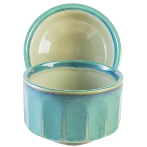 Czarka do herbaty matcha japońska ceramiczna Cup Blue Kozan oryginalna