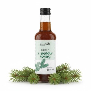 Syrop z pędów sosny 200 ml zdrowy naturalny bez barwników i konserwantów