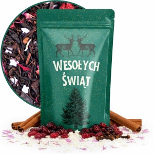 Herbata czarna świąteczna Wigilijny wieczór na prezent 40 g