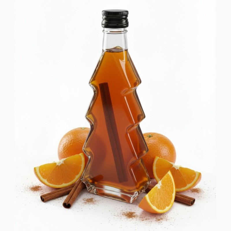 zimowy syrop 250 ml pomarańczowy z cynamonem w butelce choinka Green Touch (3).jpg