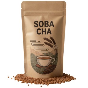 Herbata gryczana soba cha prażona 100 g naturalna superfood gryka tatarska