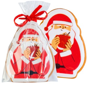 Piernik mikołaj świąteczny ciastko 60 g prezent upominek święta mikołajki