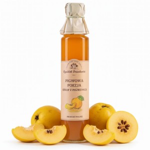 Syrop z pigwy naturalny z pigwowca 315 g naturalny dodatek do herbaty