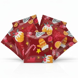 Herbata świąteczna upominek w saszetce liściasta podziękowania na święta