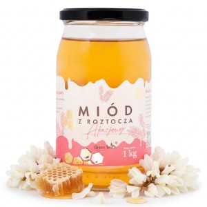 Miód akacjowy 1 kg polski prawdziwy pasieka miody z Roztocza Green Touch