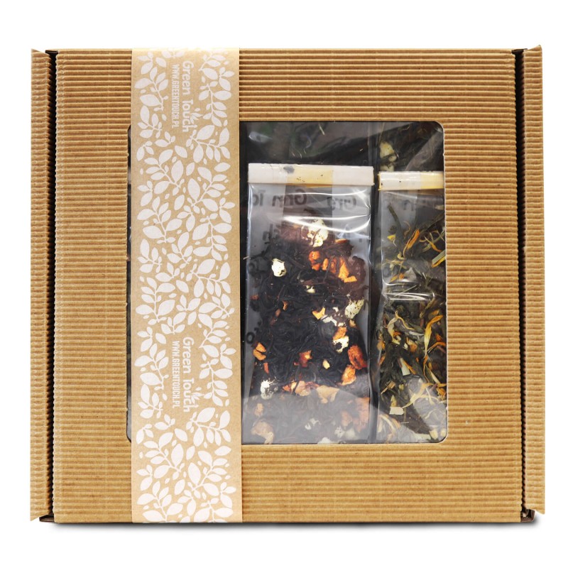 ZESTAW HERBAT NA PREZENT 6 sztuk liściaste upominek herbaty naturalne box (1).jpg