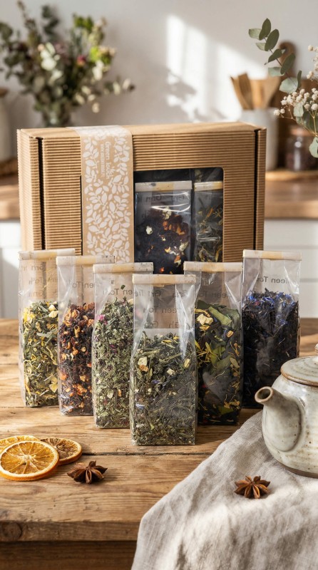 ZESTAW HERBAT NA PREZENT 6 sztuk liściaste upominek herbaty naturalne box (3).jpg