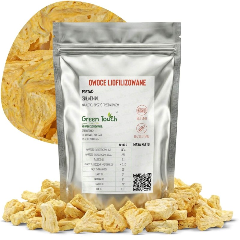 ANANAS LIOFILIZOWANY kawałki chrupiące i słodkie owoce świeże (2).jpg