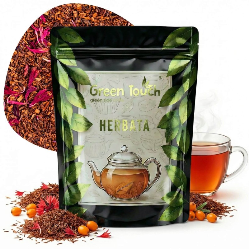 Herbata rooibos KWIAT PUSTYNI 100 g ROKITNIK OWOCE BŁAWATEK CZERWONY PŁATKI.jpg