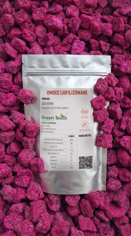 SMOCZY OWOC LIOFILIZOWANY kostki Dragon Fruit PITAJA LIOFILIZOWANA (3).jpg