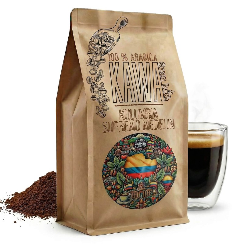 Kawa mielona Kolumbia Supremo Medelin 250 g.jpg