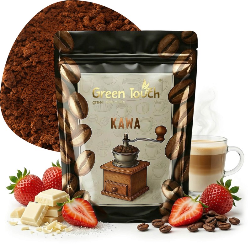 Kawa smakowa truskawkowa z białą czekoladą 200 g.jpg