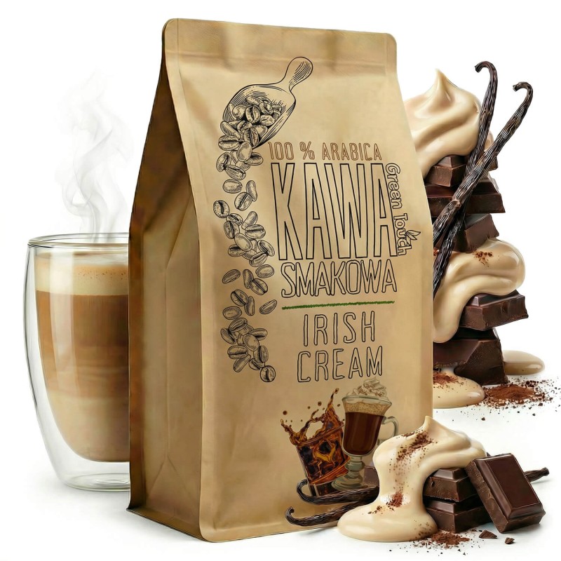 Kawa smakowa Irish Cream arabica 1 kg o smaku kremu irlandzkiego.jpg