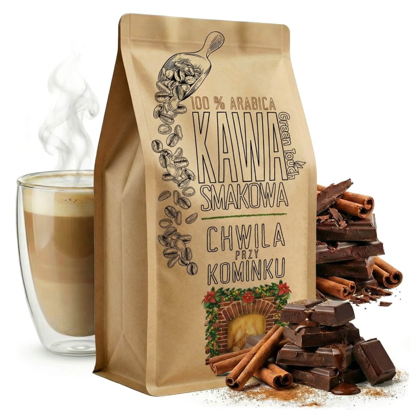 Kawa smakowa świąteczna Chwila przy kominku 1 kg.jpg