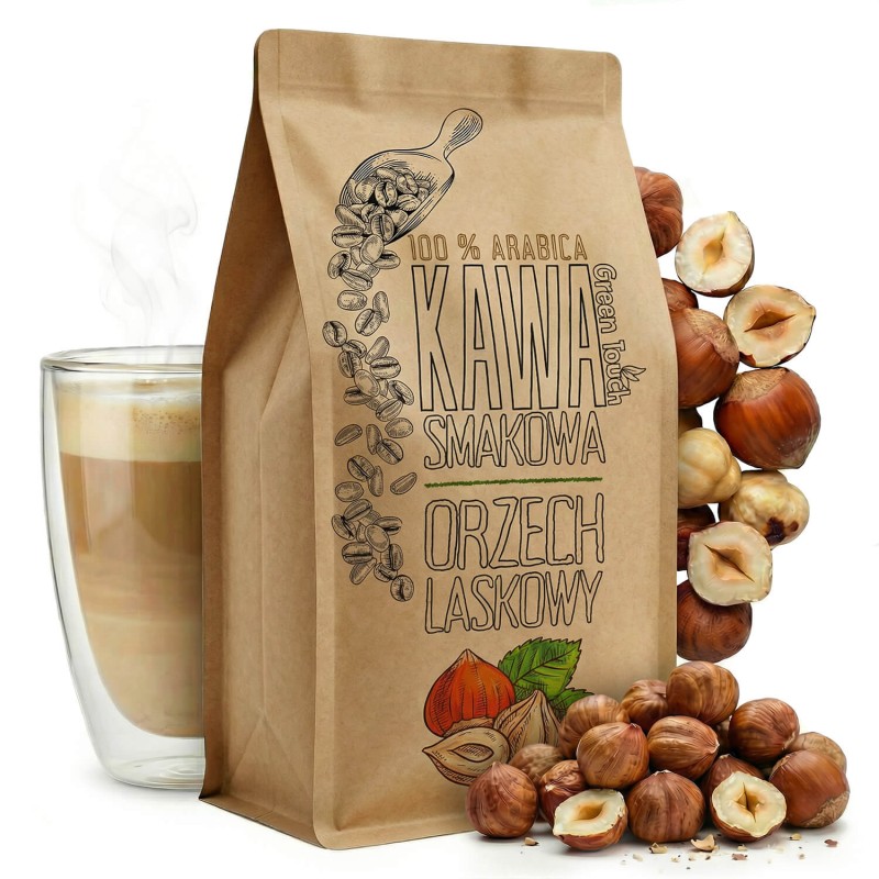 Kawa smakowa orzechowa hazelnut orzech laskowy 1 kg.jpg