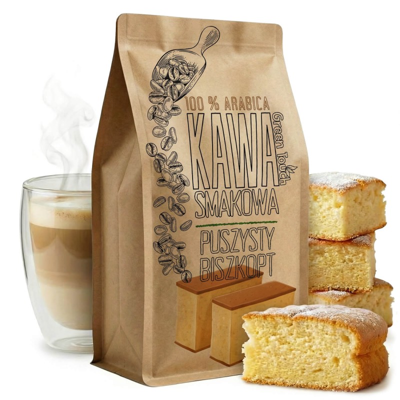 Kawa smakowa puszysty biszkopt arabica 250 g o smaku biszkoptowym.jpg