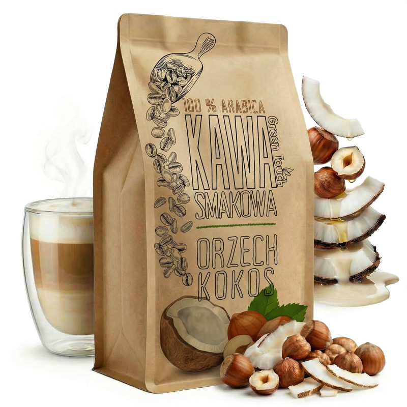 Kawa smakowa orzechowo kokosowa orzech kokos 250 g.jpg