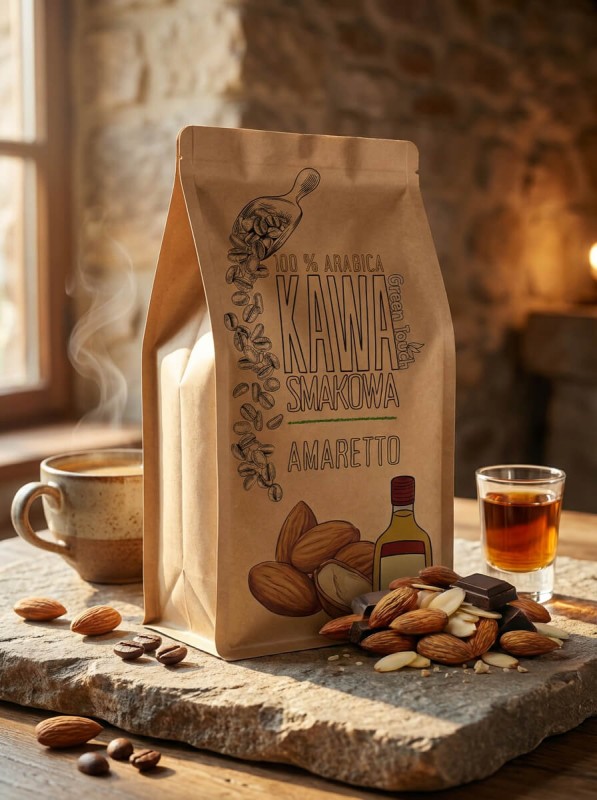 Kawa smakowa amaretto likier migdałowy arabica 250 g (1).jpg