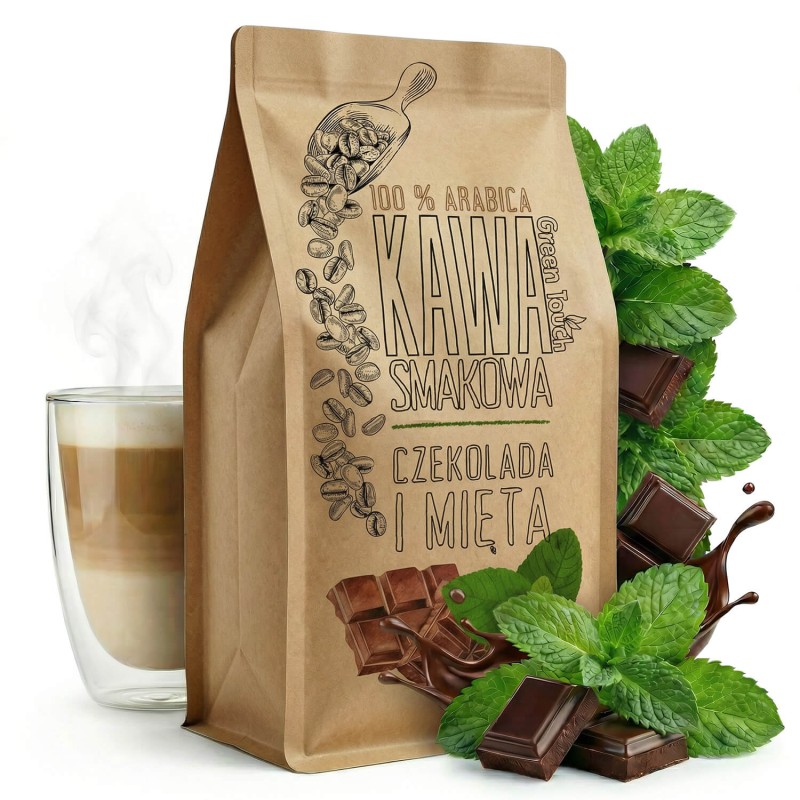 Kawa czekoladowo miętowa mięta w czekoladzie 250 g.jpg