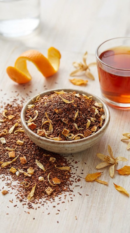 Herbata rooibos POMARAŃCZOWY 100 g SYPANA Z POMARAŃCZĄ SKÓRKA KWIAT (2).jpeg