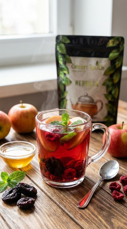 Herbata owocowa Cherry Sunset 50 g wiśnia śliwka brzoskwinia jarzębina (1).jpg