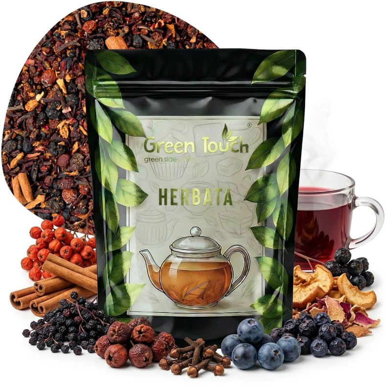 Herbata owocowa Grzaniec 50 g rozgrzewająca mieszanka zimowa z przyprawami i jagodą.jpg