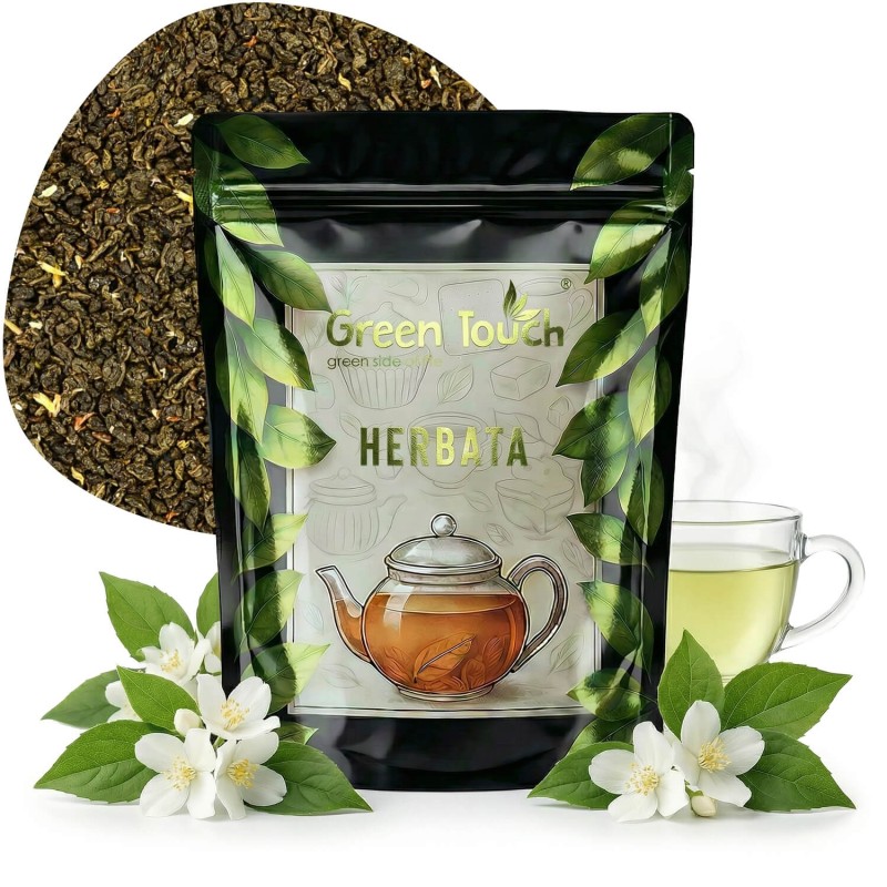 Powiew Jaśminu 50 g zielona herbata Gunpowder Temple Of Heaven z jaśminem.jpg