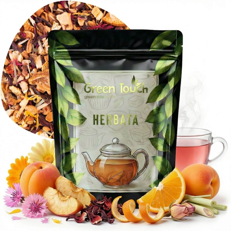 Herbata owocowa MORELOWY OGRÓD 100 g MORELA JABŁKO POMARAŃCZA HIBISKUS (2).jpg