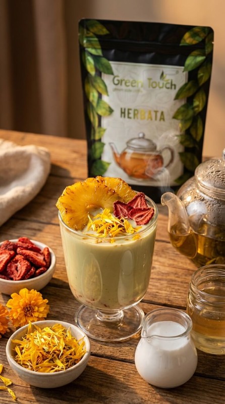 Herbata zielona 9 Skarbów Chin 50 g z ananasem, oolong i Pai Mu Tan (1).jpg