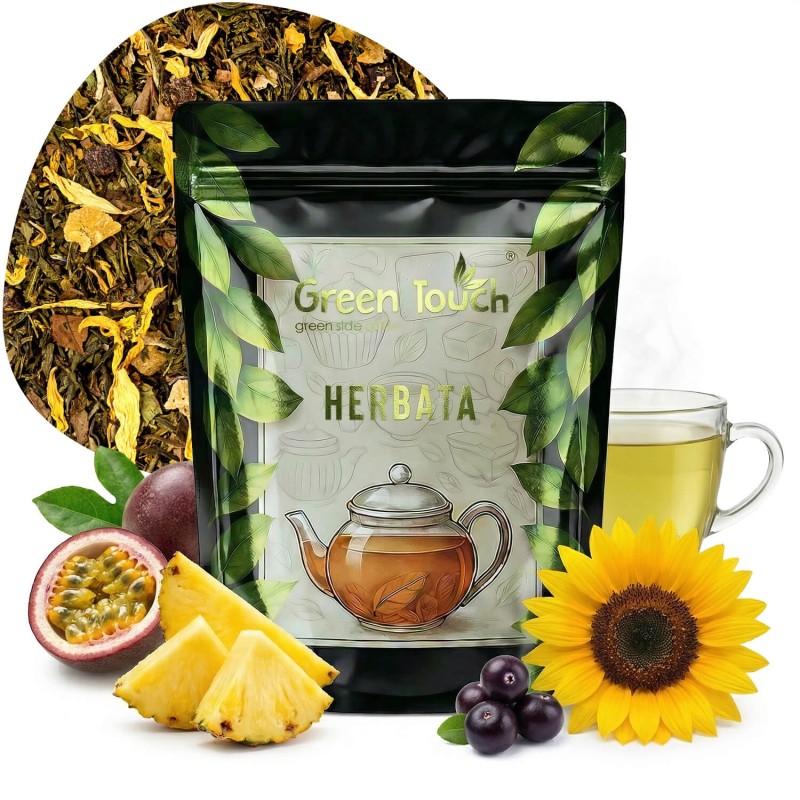 Herbata zielona Chwila dla Ciebie 50 g z marakują, acai i ananasem.jpg