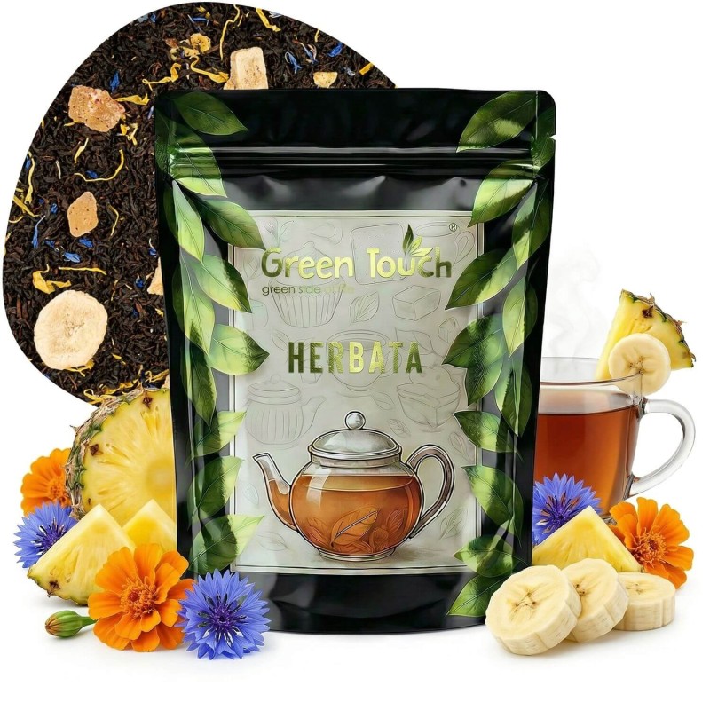 Herbata czarna African Queen 50 g Ceylon banan ananas bławatek liściasta.jpg