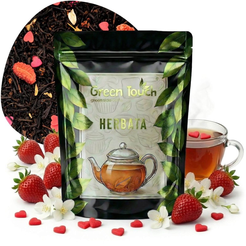 Herbata czarna Spacer Kochanków 50 g serduszka truskawka jaśmin.jpg