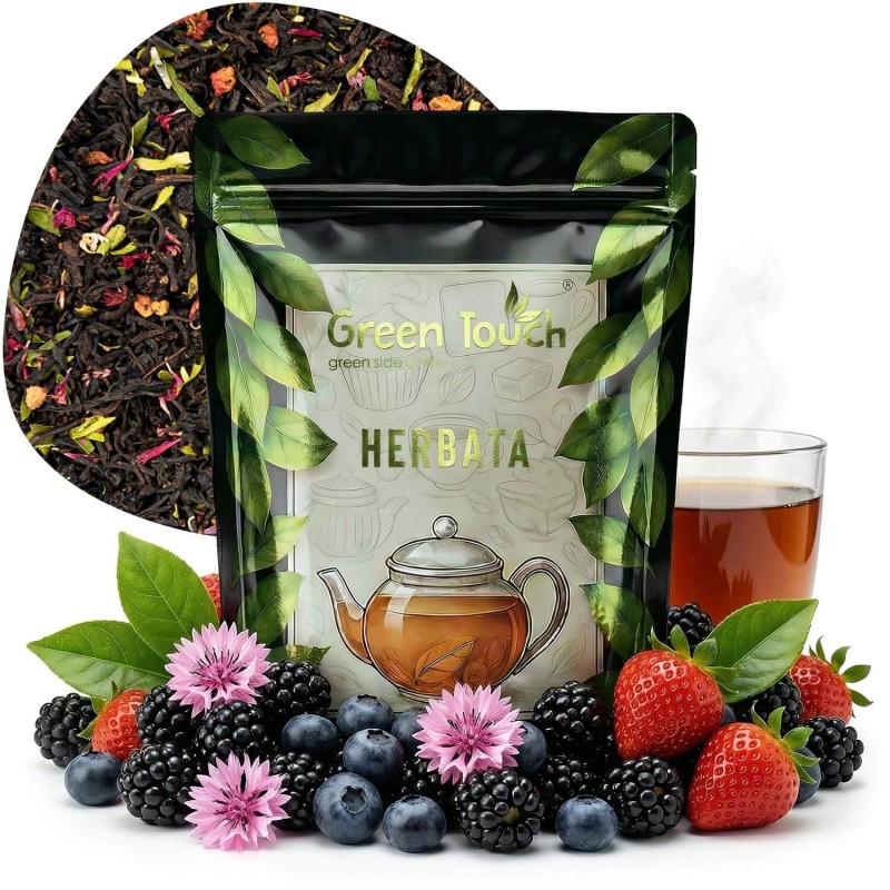 Herbata czarna Leśny Raj 50 g Assam jeżyna jagoda poziomka limonka premium.jpg