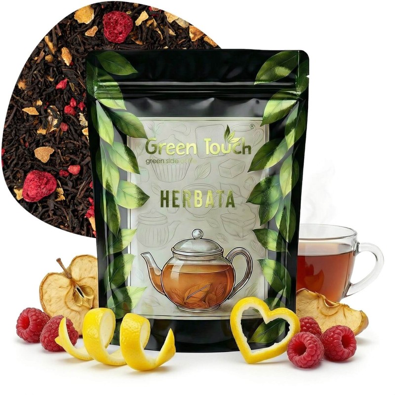 Herbata czarna Serce Matki 50 g jabłko maliny cytryna prezent dla mamy.jpg
