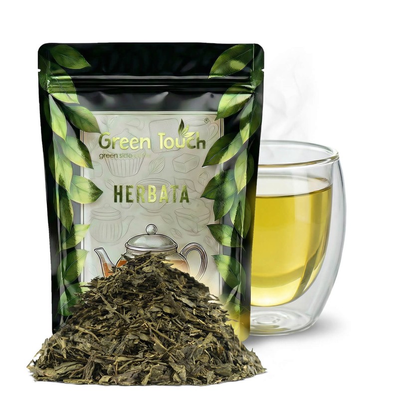 Sencha 50 g herbata zielona z Chin klasyczna i delikatnie roślinna .jpg