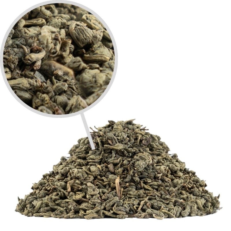 Gunpowder 50 g herbata zielona liściasta zwijane liście, mocny aromat (1).jpg