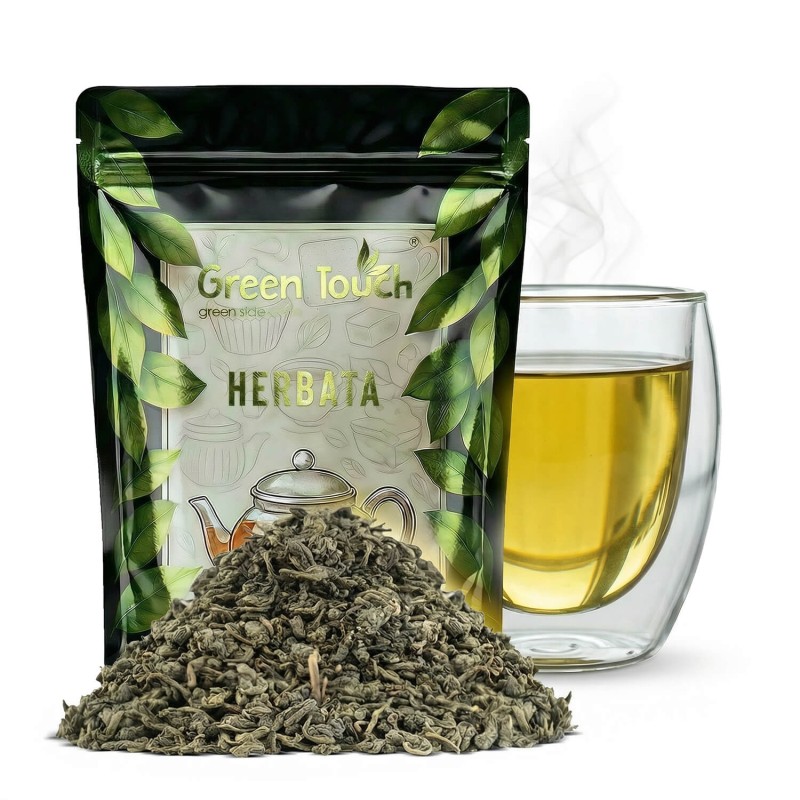 Gunpowder 50 g herbata zielona liściasta zwijane liście, mocny aromat.jpg