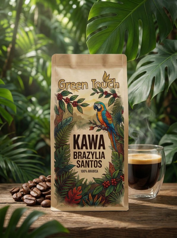 KAWA ziarnista BRAZYLIA SANTOS 100% arabica świeża 1 kg Green Touch (4).jpeg