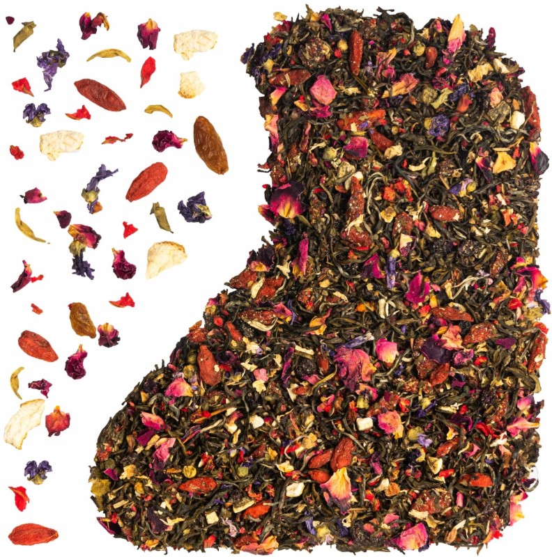 Herbata biała liściasta MALINOWE GOJI 50 g MALINA RÓŻA JAGODY GOJI OWOCOWA (1).jpeg