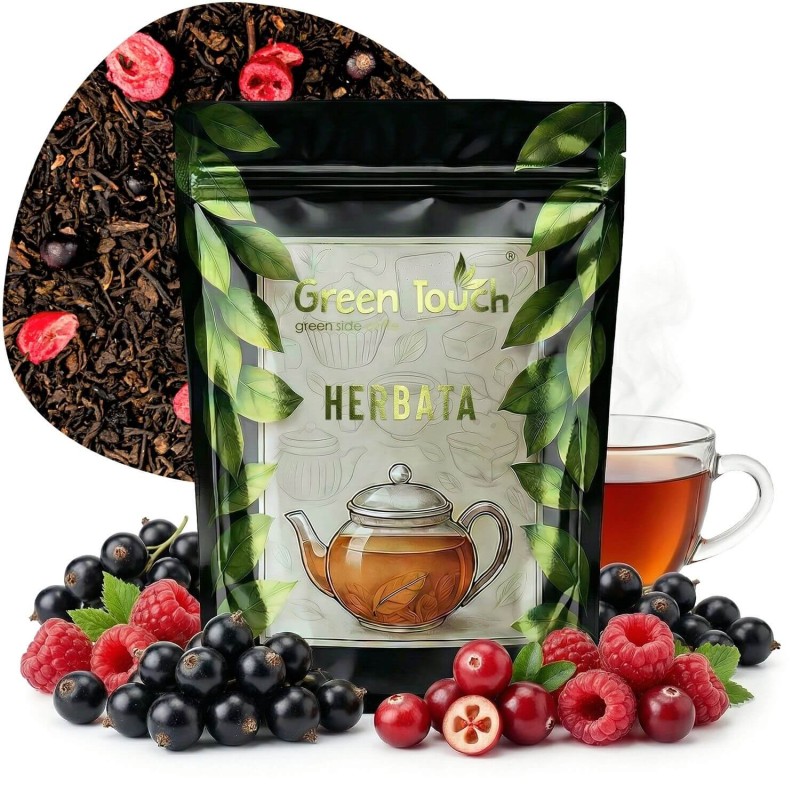 Herbata czerwona liściasta PU-ERH RUBINOWA 50 g MALINA ŻURAWINA PORZECZKA.jpg